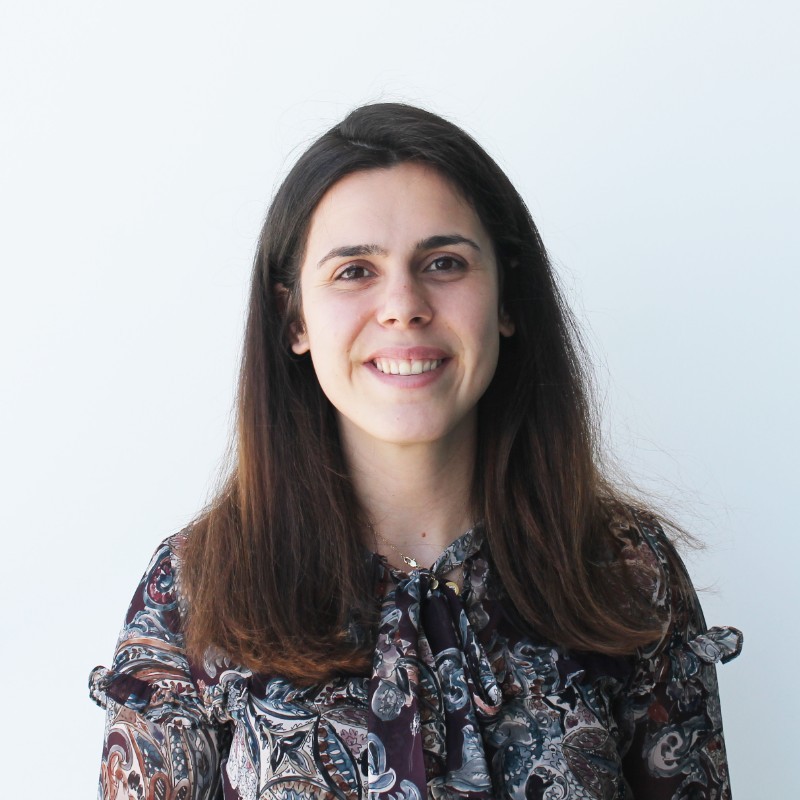 Portrait of Marta Pinto, founder of ClayOS Lab.